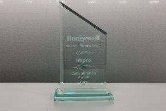 霍尼韋爾頒發的2023年供應商最佳合作獎