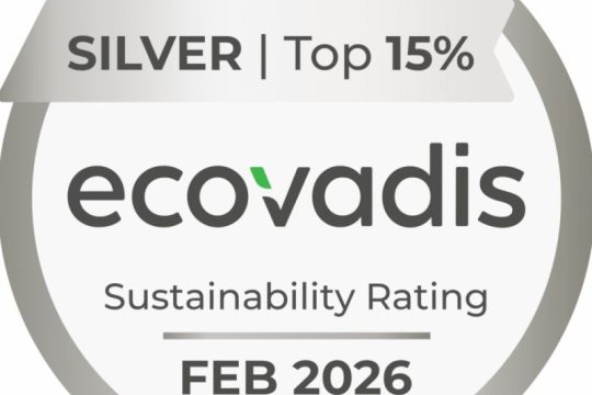 鷹普繼連續三年獲頒EcoVadis銅牌勛章後首獲銀牌勳章 另獲納入MSCI香港小型股指數