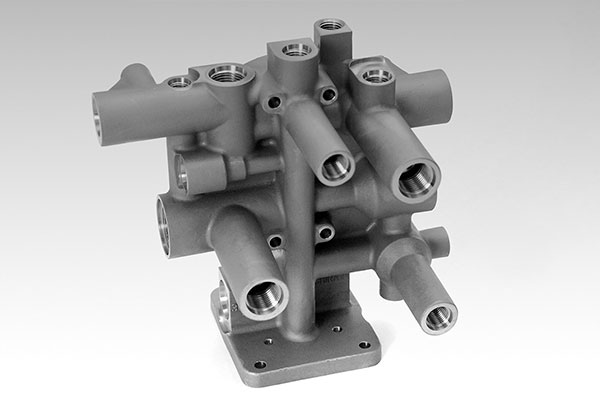 Manifold Investment Casting for Construction Equipment