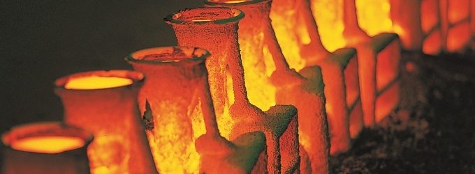 Investment Casting Pouring