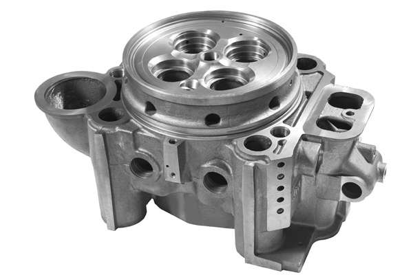 Cylinder Head, Ductile Iron Sand Casting