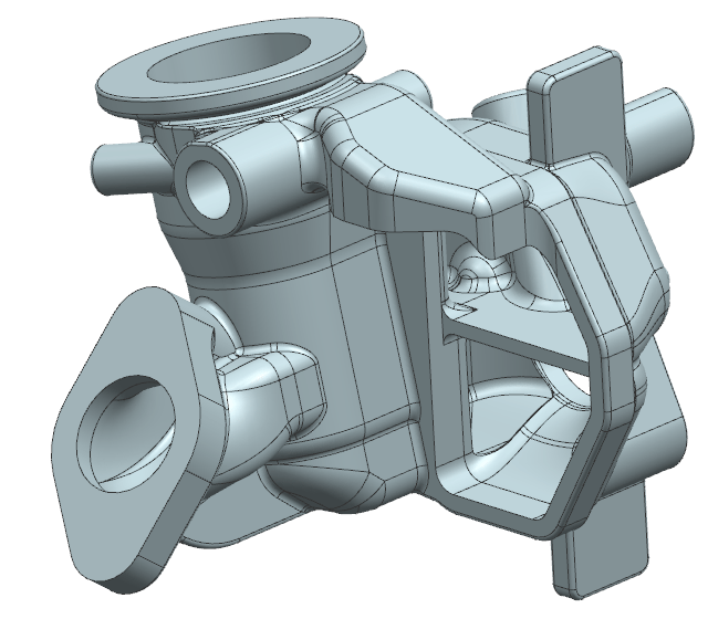 Investment Casting 3D Printing Technology-Housing