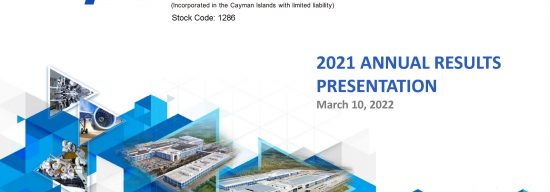 2021 ANNUAL RESULTS PRESENTATION