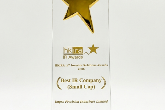 Impro Wins “Best IR Company” Award for First Time
